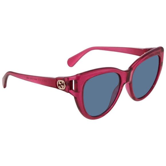NEW Gucci Blue and Pink Cat Eye Women display picture 2